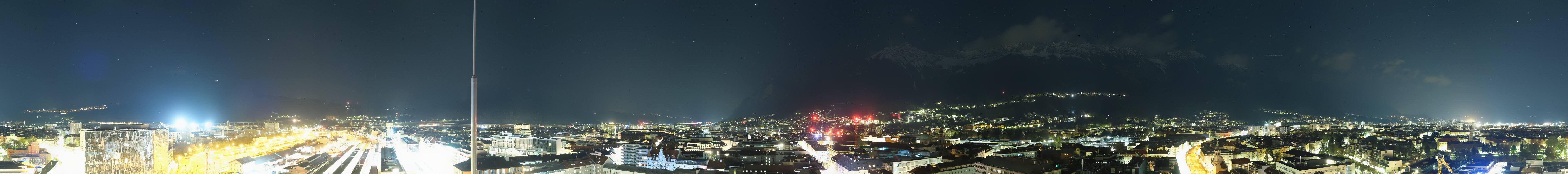 Archiv Foto Webcam Panoramablick - Innsbruck