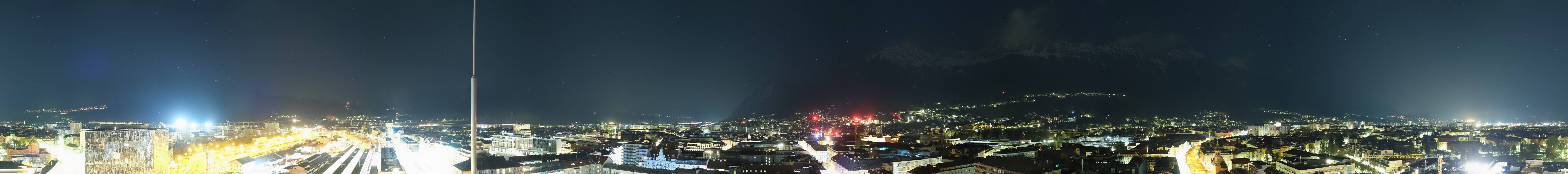 Archiv Foto Webcam Panoramablick - Innsbruck