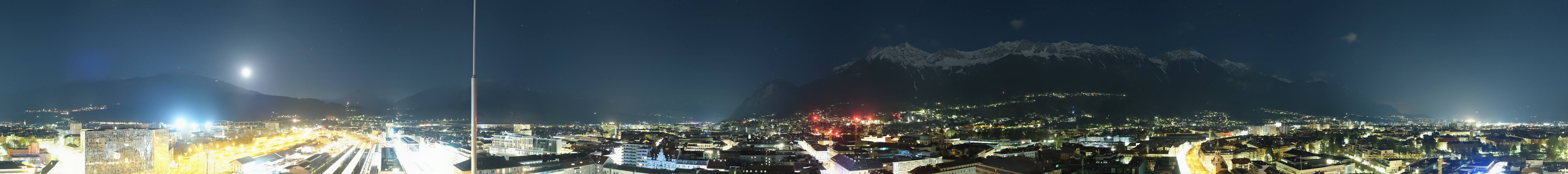 Archiv Foto Webcam Panoramablick - Innsbruck
