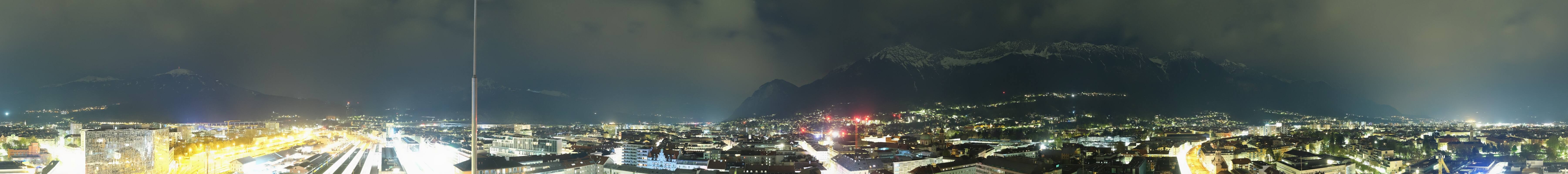 Archiv Foto Webcam Panoramablick - Innsbruck