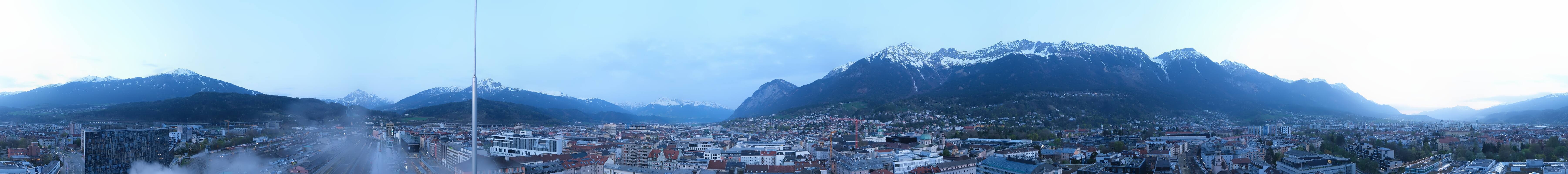 Archived image Webcam Innsbruck - panoramic view