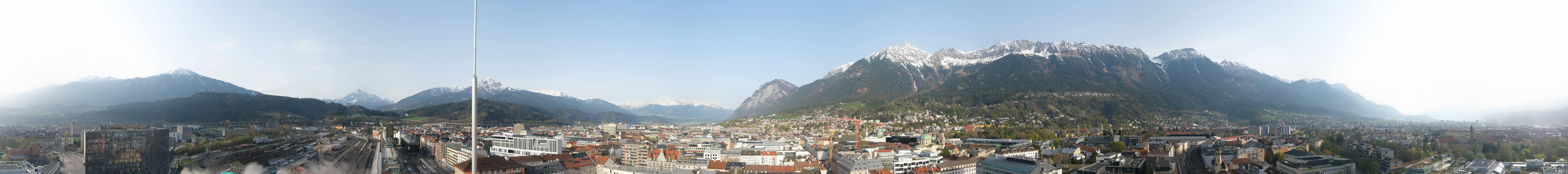 Archived image Webcam Innsbruck - panoramic view