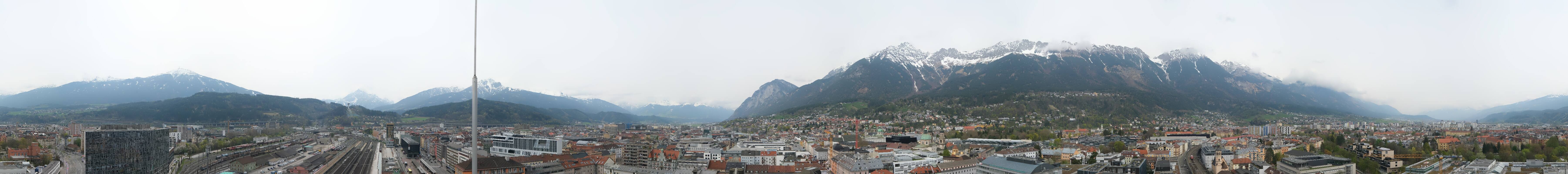 Archived image Webcam Innsbruck - panoramic view