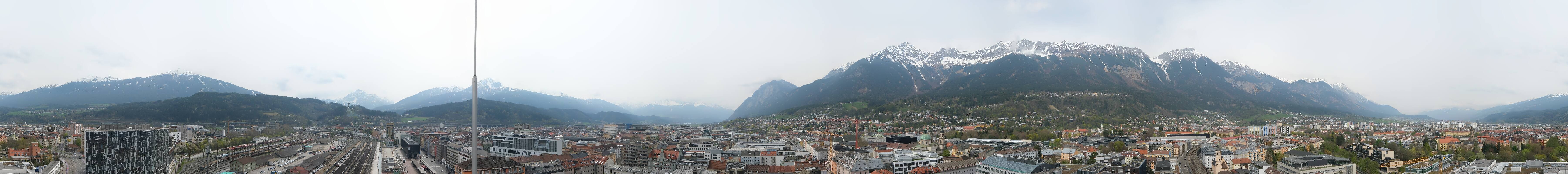 Archived image Webcam Innsbruck - panoramic view