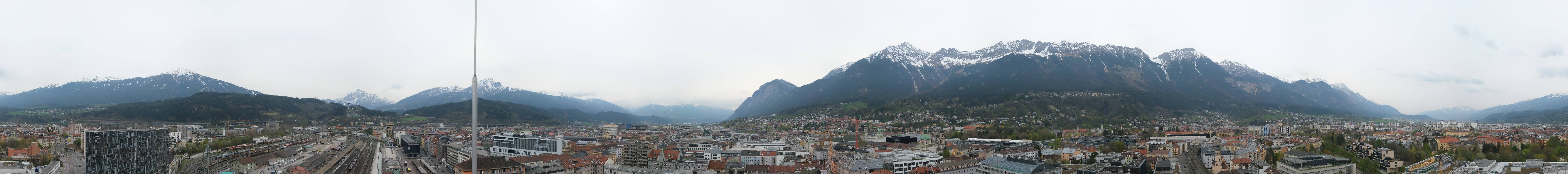Archived image Webcam Innsbruck - panoramic view