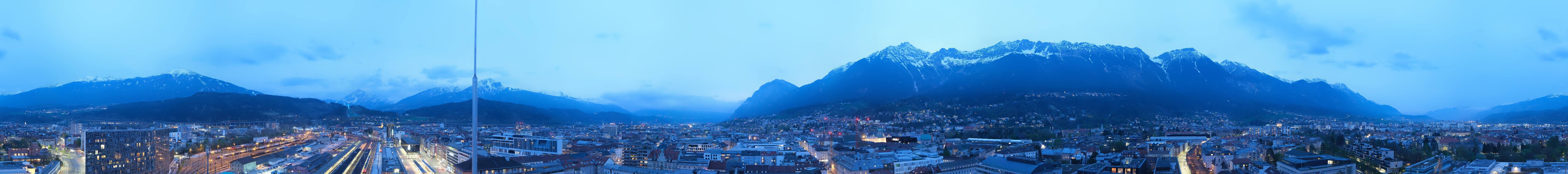 Archived image Webcam Innsbruck - panoramic view