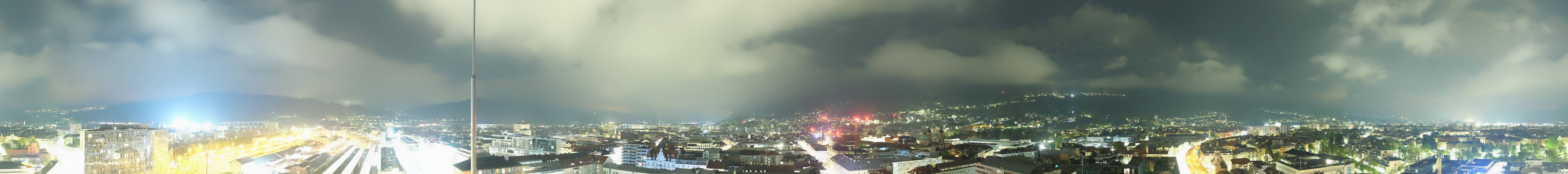Archiv Foto Webcam Panoramablick - Innsbruck