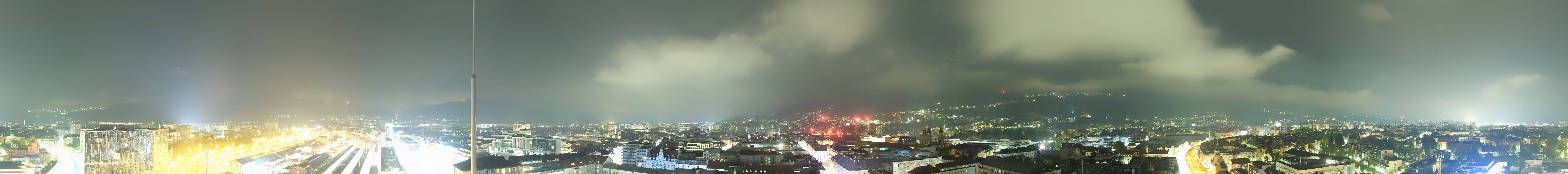 Archiv Foto Webcam Panoramablick - Innsbruck