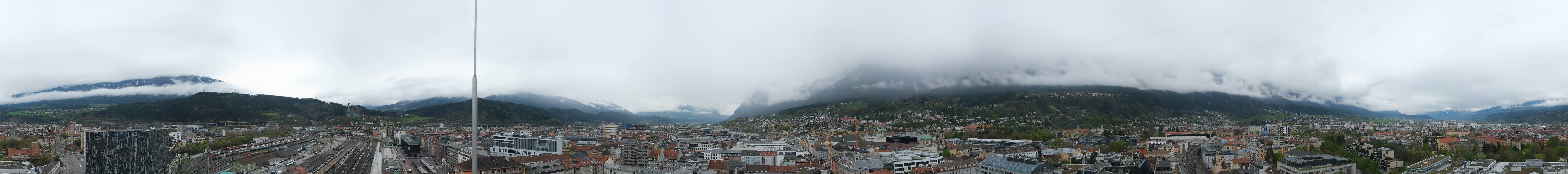 Archived image Webcam Innsbruck - panoramic view