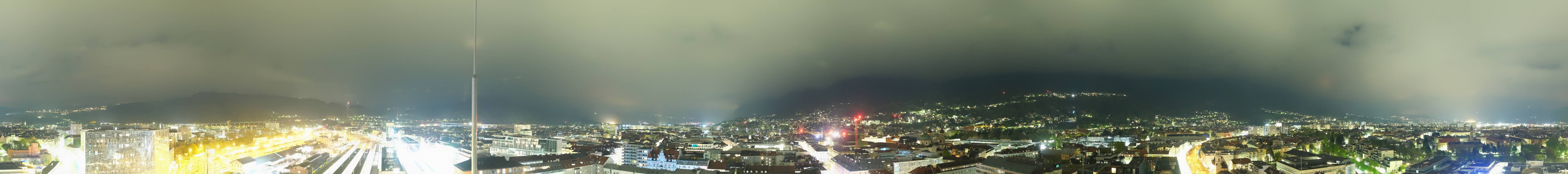 Archiv Foto Webcam Panoramablick - Innsbruck