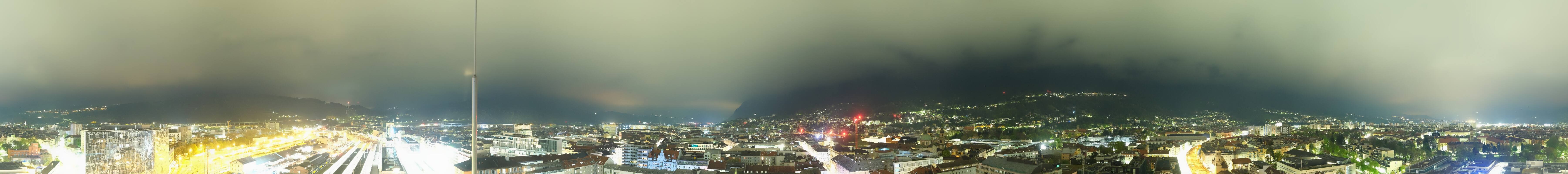 Archiv Foto Webcam Panoramablick - Innsbruck