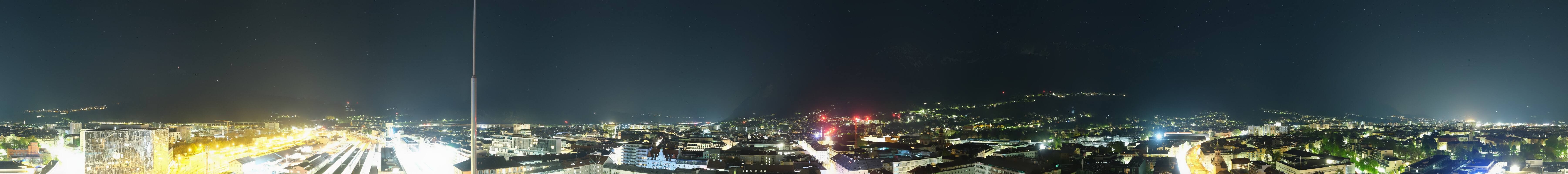 Archiv Foto Webcam Panoramablick - Innsbruck