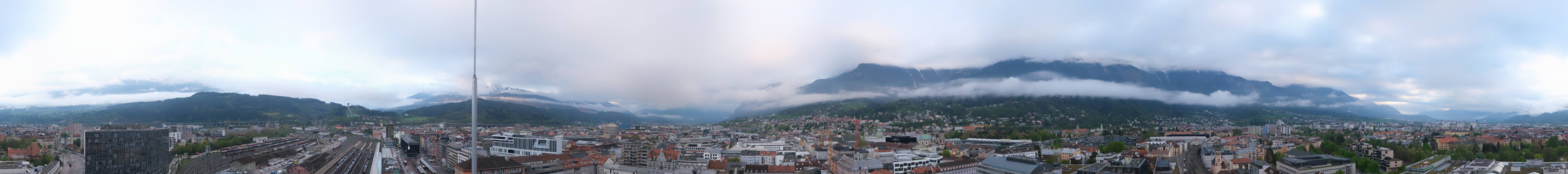 Archived image Webcam Innsbruck - panoramic view