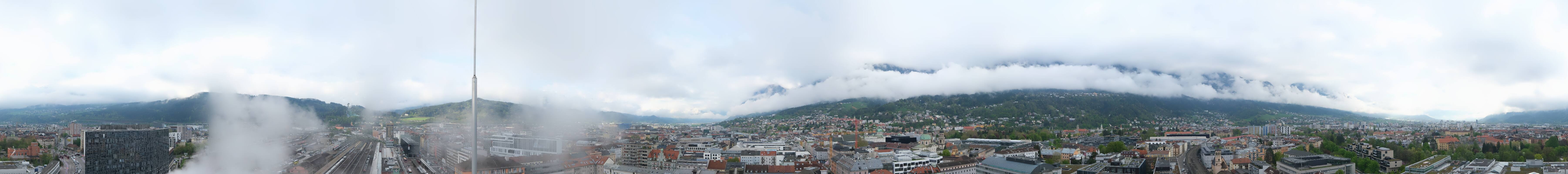 Archived image Webcam Innsbruck - panoramic view