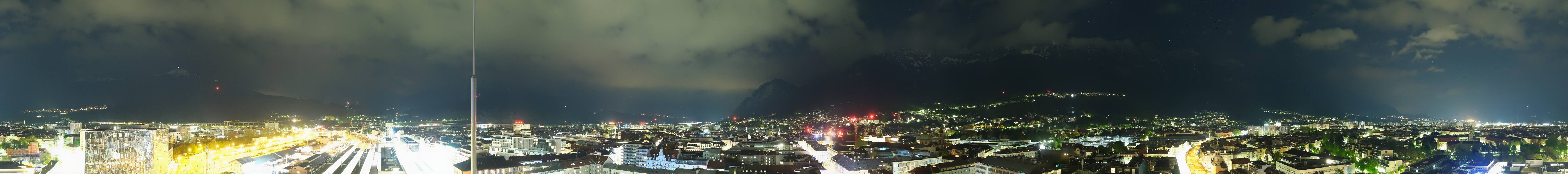 Archiv Foto Webcam Panoramablick - Innsbruck