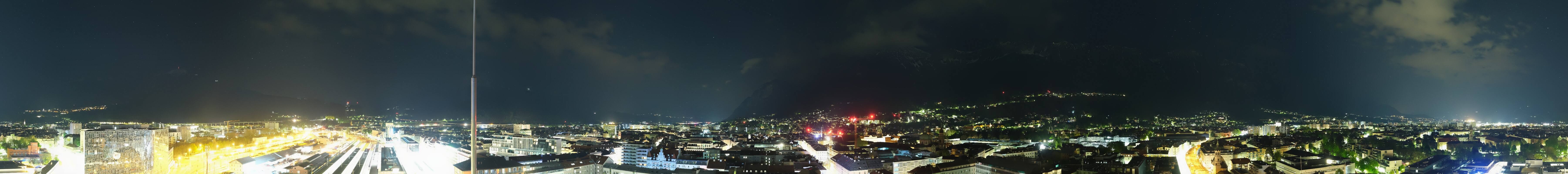 Archiv Foto Webcam Panoramablick - Innsbruck