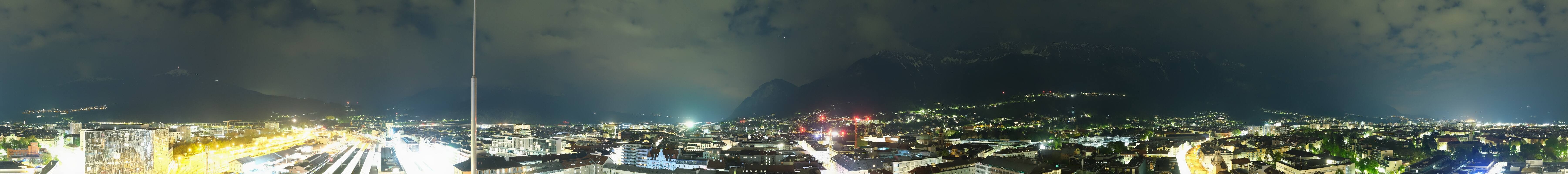 Archiv Foto Webcam Panoramablick - Innsbruck