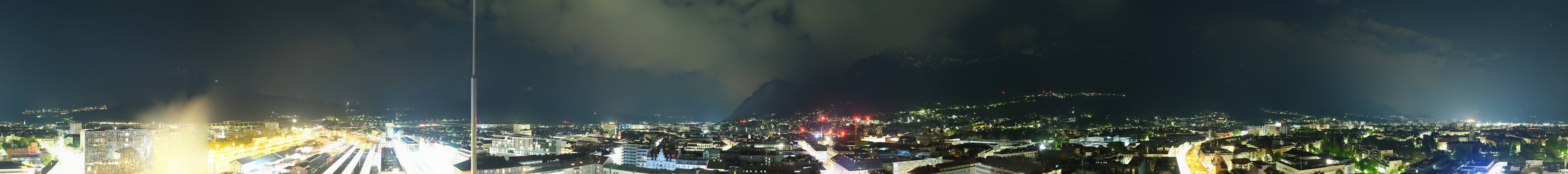 Archiv Foto Webcam Panoramablick - Innsbruck