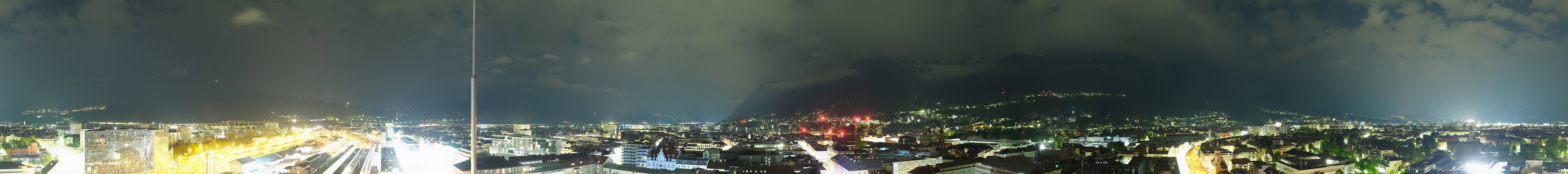 Archiv Foto Webcam Panoramablick - Innsbruck