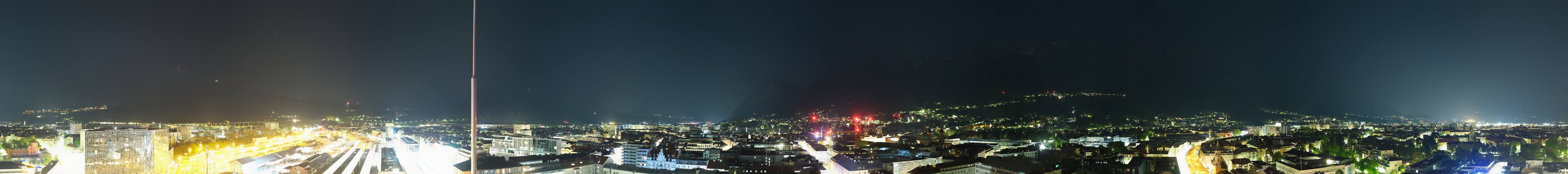 Archiv Foto Webcam Panoramablick - Innsbruck