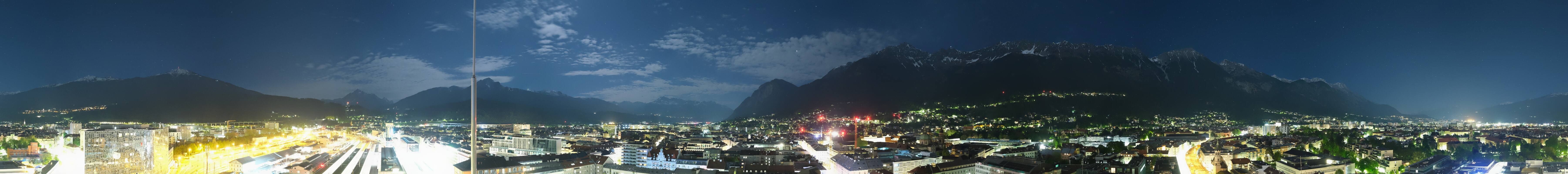 Archiv Foto Webcam Panoramablick - Innsbruck
