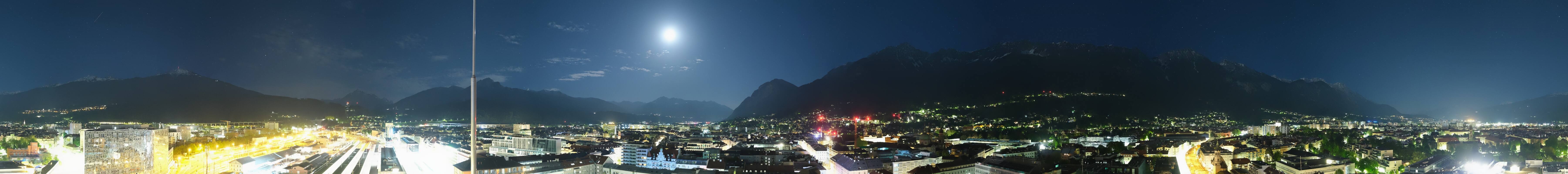 Archiv Foto Webcam Panoramablick - Innsbruck