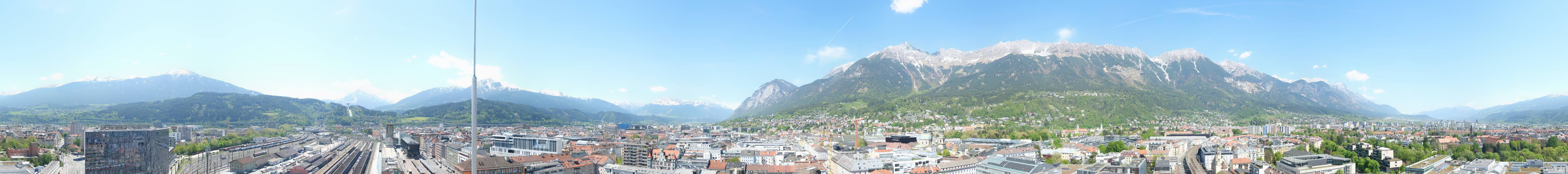 Archived image Webcam Innsbruck - panoramic view