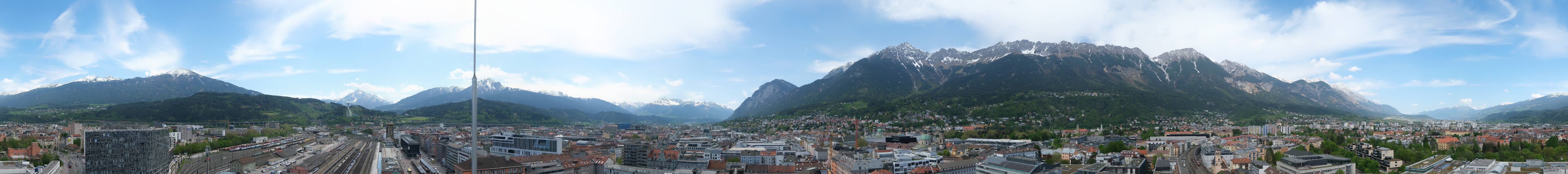 Archived image Webcam Innsbruck - panoramic view
