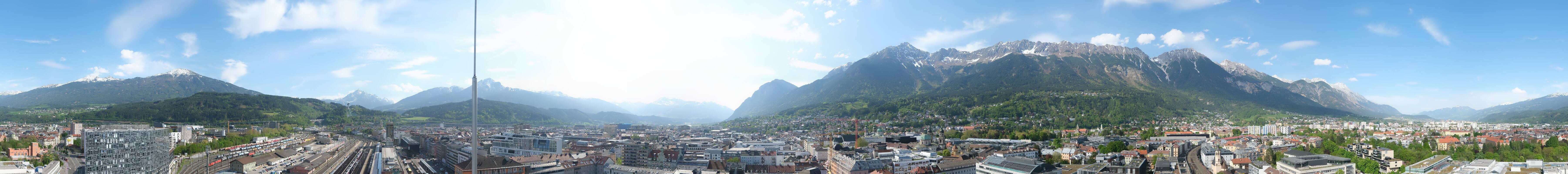 Archived image Webcam Innsbruck - panoramic view