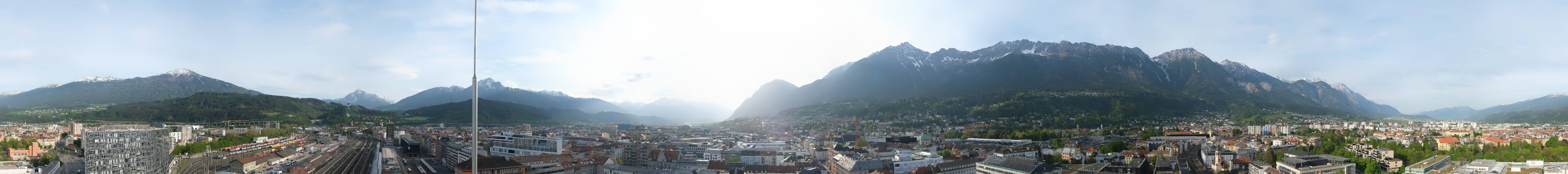 Archived image Webcam Innsbruck - panoramic view