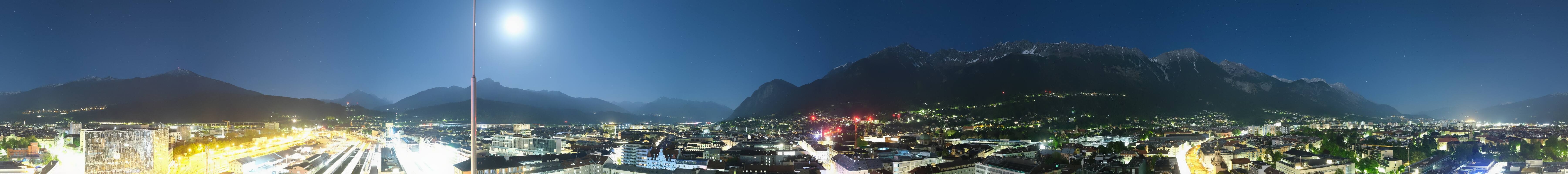 Archiv Foto Webcam Panoramablick - Innsbruck