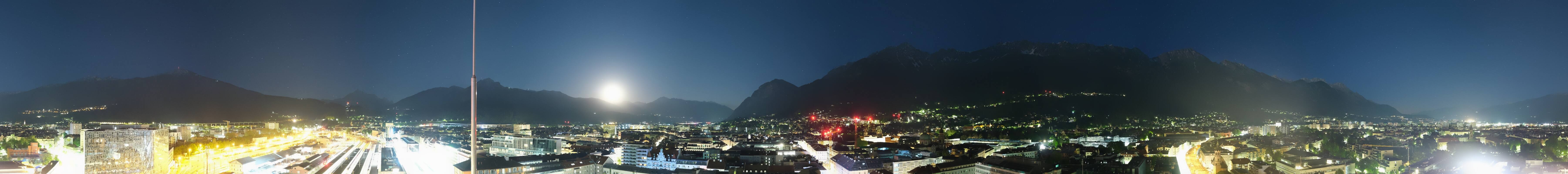 Archiv Foto Webcam Panoramablick - Innsbruck
