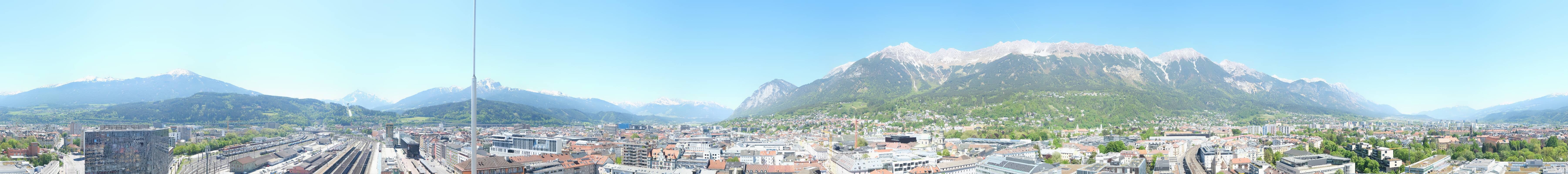 Archived image Webcam Innsbruck - panoramic view