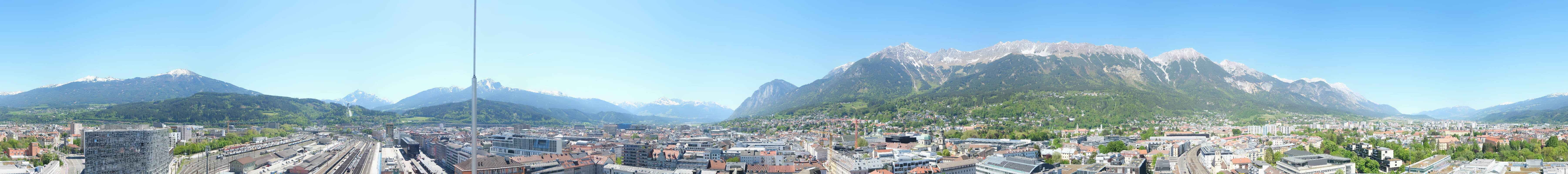 Archived image Webcam Innsbruck - panoramic view