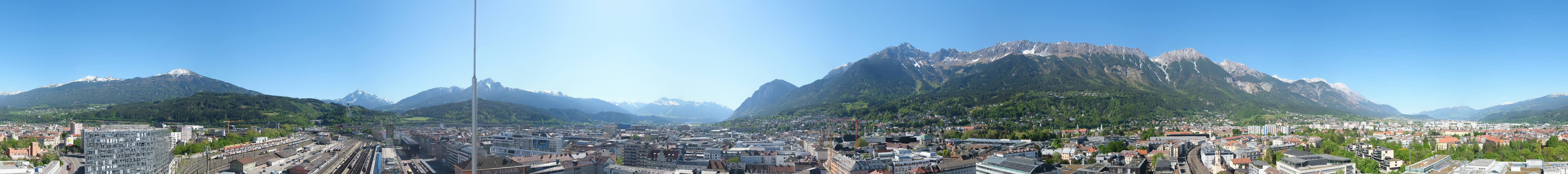 Archived image Webcam Innsbruck - panoramic view