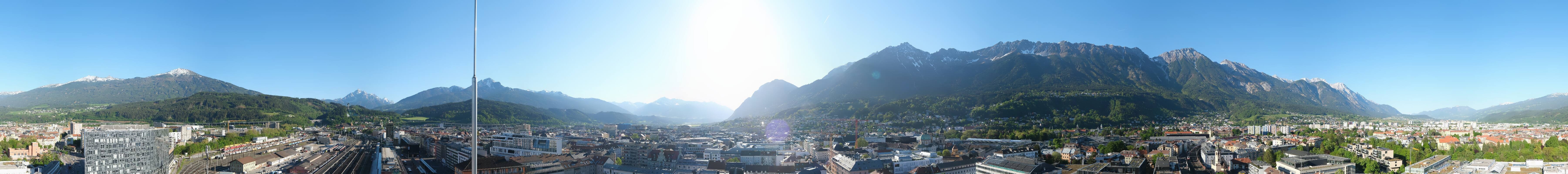 Archived image Webcam Innsbruck - panoramic view