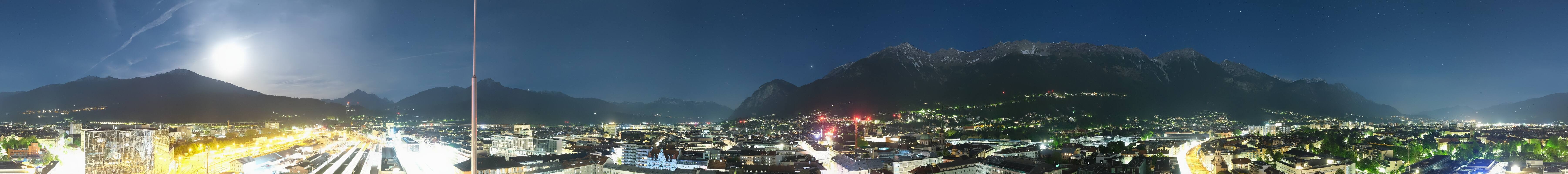 Archiv Foto Webcam Panoramablick - Innsbruck