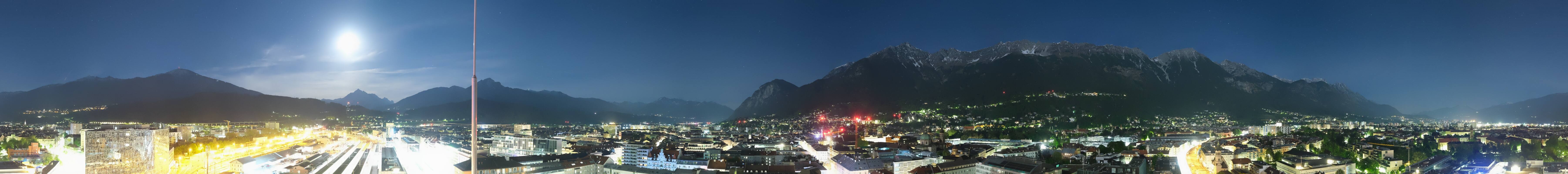Archiv Foto Webcam Panoramablick - Innsbruck