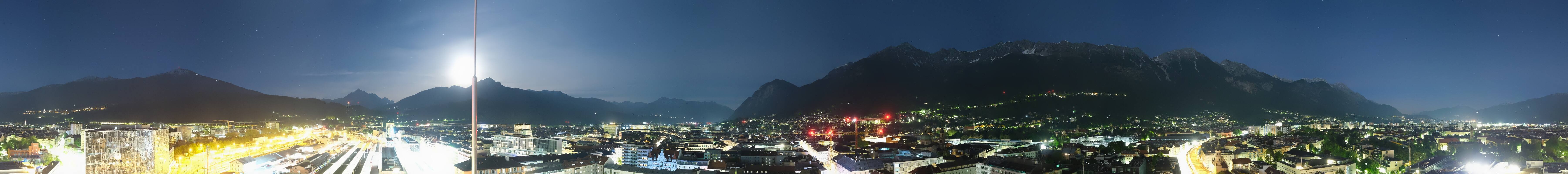 Archiv Foto Webcam Panoramablick - Innsbruck