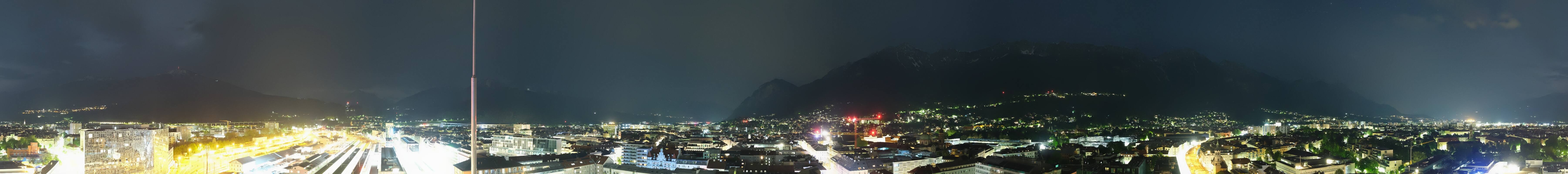 Archiv Foto Webcam Panoramablick - Innsbruck
