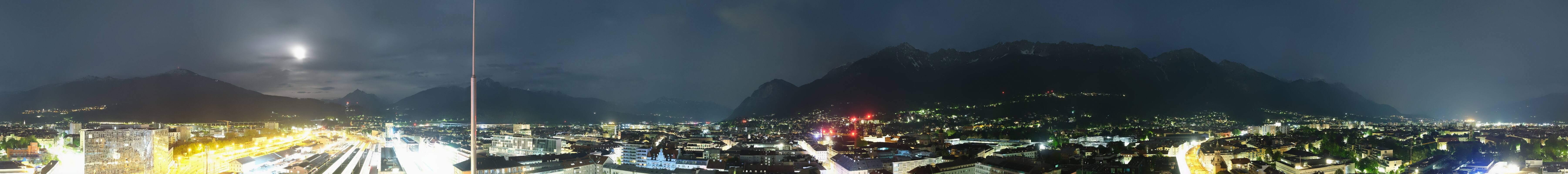 Archiv Foto Webcam Panoramablick - Innsbruck