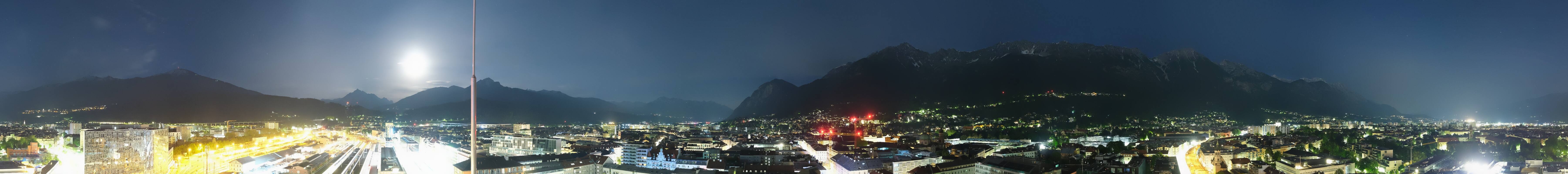 Archiv Foto Webcam Panoramablick - Innsbruck