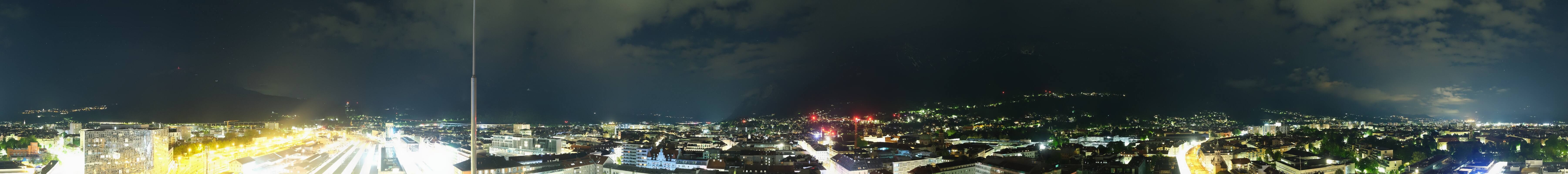 Archiv Foto Webcam Panoramablick - Innsbruck