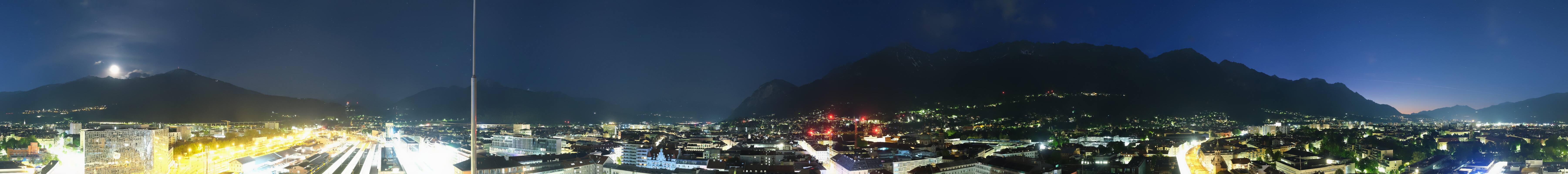 Archiv Foto Webcam Panoramablick - Innsbruck