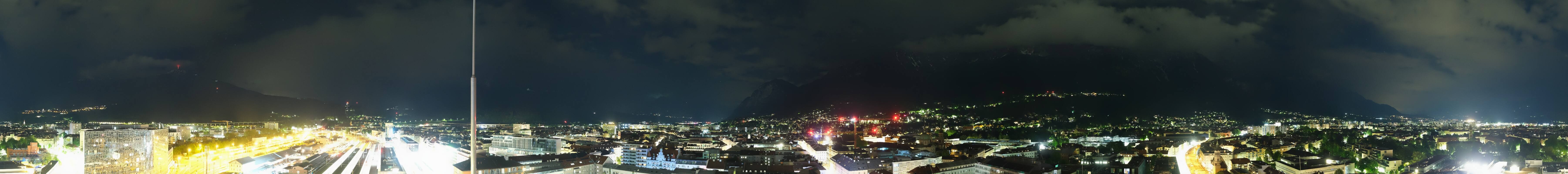 Archiv Foto Webcam Panoramablick - Innsbruck