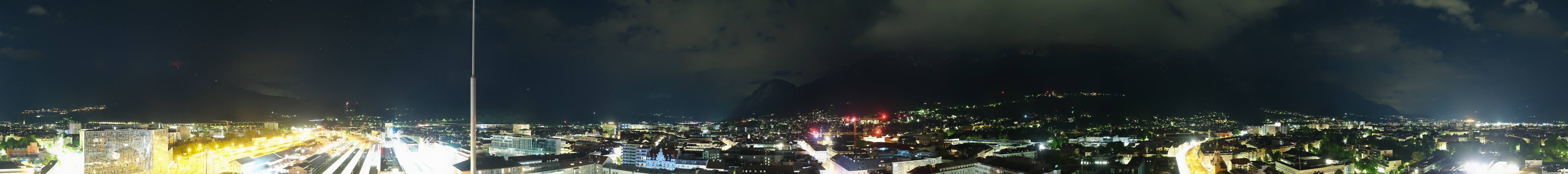 Archiv Foto Webcam Panoramablick - Innsbruck