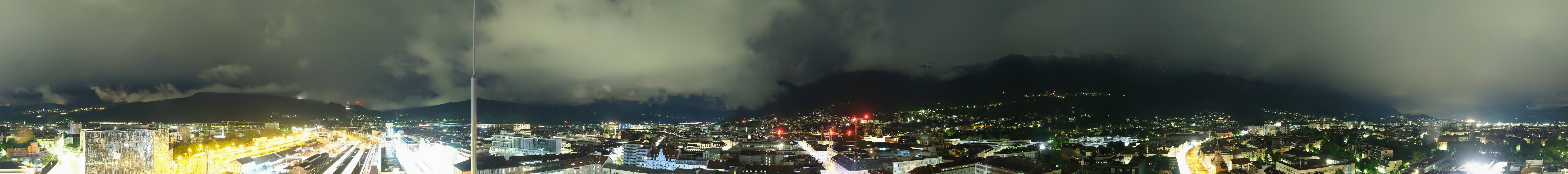 Archiv Foto Webcam Panoramablick - Innsbruck