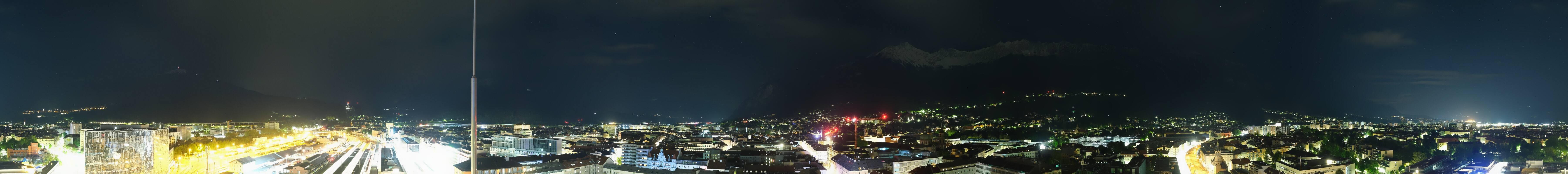Archiv Foto Webcam Panoramablick - Innsbruck