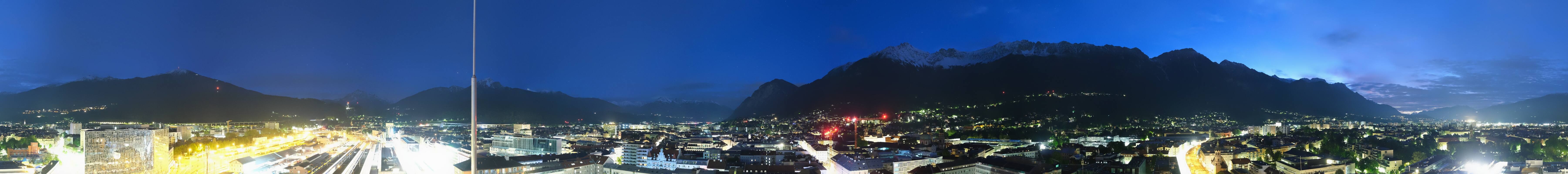 Archiv Foto Webcam Panoramablick - Innsbruck