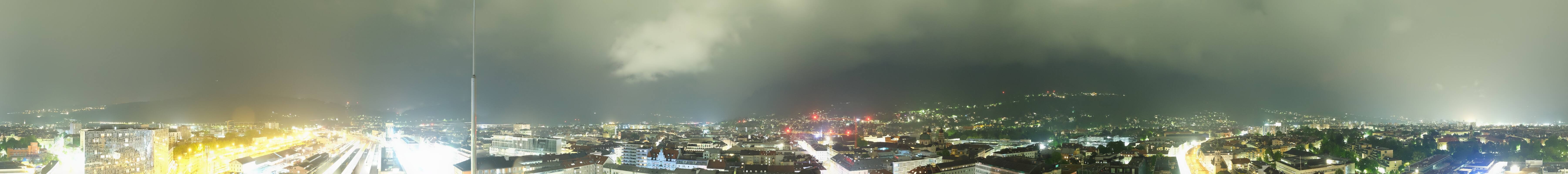 Archiv Foto Webcam Panoramablick - Innsbruck